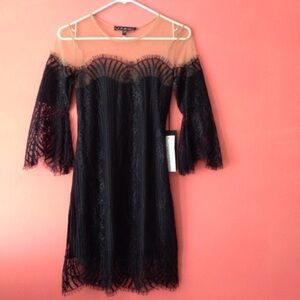 For Love & Lemons belle lace mini dress